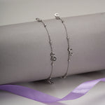 Load image into Gallery viewer, Infinity Anklets (Set of 2)