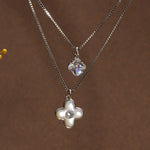 Load image into Gallery viewer, Layered Quatrefoil Chain