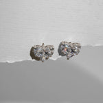 Load image into Gallery viewer, Crystal Heart Studs