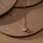 Load image into Gallery viewer, Svastih Swan Pendant Chain