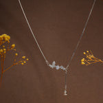 Load image into Gallery viewer, Trailing Bud & Butterfly Chain