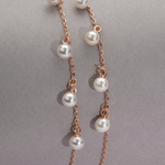 Load image into Gallery viewer, Pearl Cascade Anklets (Set of 2)