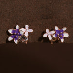 Load image into Gallery viewer, Lilac Cluster Studs