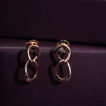 Load image into Gallery viewer, Twisted Loop Drop Earrings