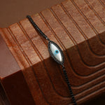 Load image into Gallery viewer, Midnight Evil Eye Bracelet