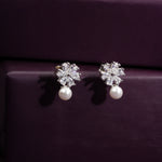 Load image into Gallery viewer, Magnolia Pearl Drop Studs
