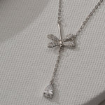 Load image into Gallery viewer, Dragonfly Dewdrop Chain
