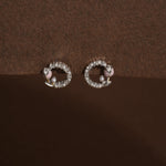 Load image into Gallery viewer, Rose Bud Pearl Stud
