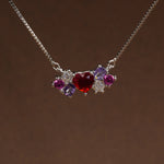 Load image into Gallery viewer, Tri-Colour Heart Chain
