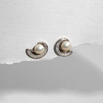 Load image into Gallery viewer, Moonlight Pearl Studs
