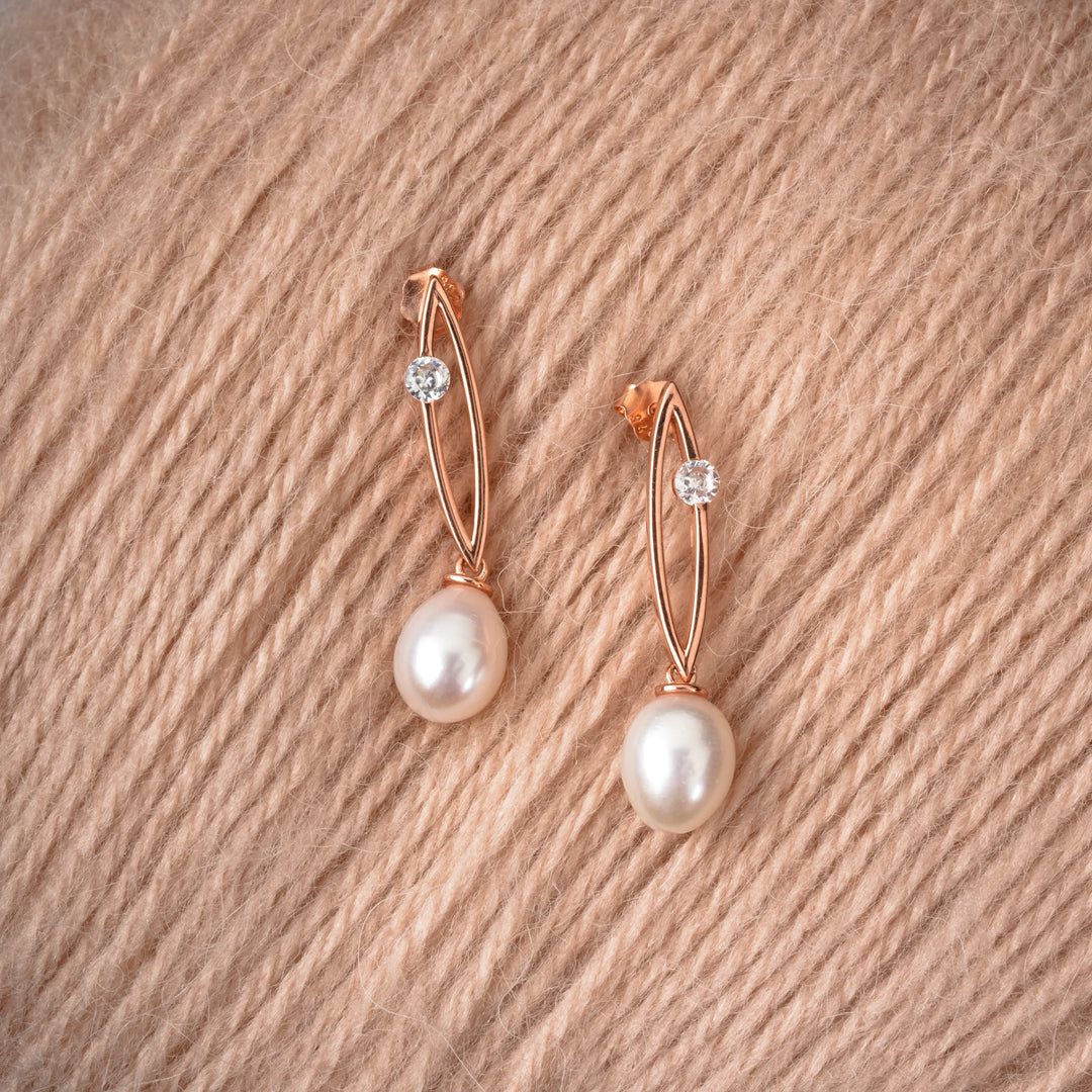 Pearl Drop Earrings