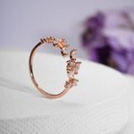 Load image into Gallery viewer, Marquise Gold Leaf Ring
