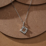 Load image into Gallery viewer, Modern Square Pendant Chain
