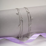 Load image into Gallery viewer, Stellar Strand Anklets (Set of 2)
