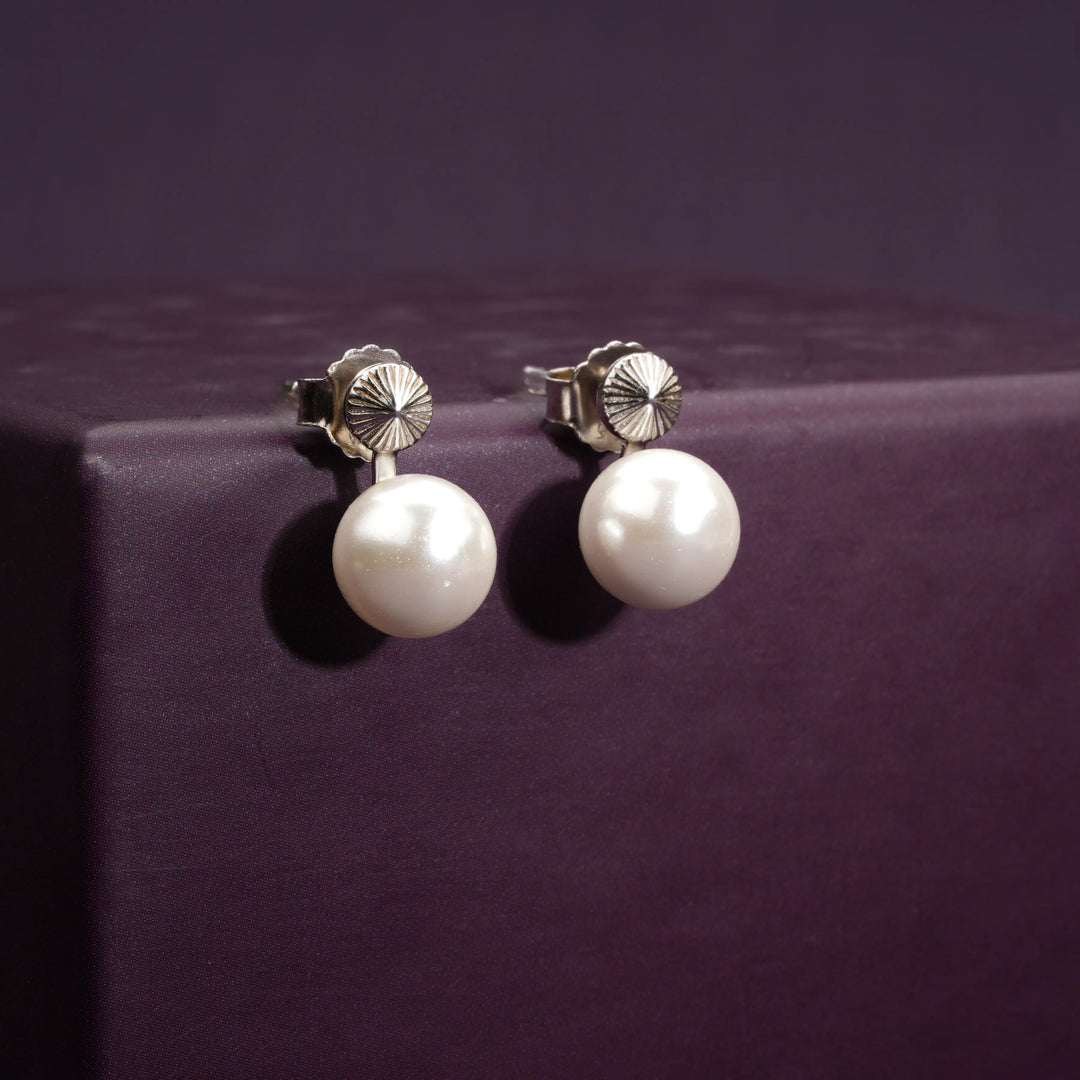 Classic Pearl Drop Studs