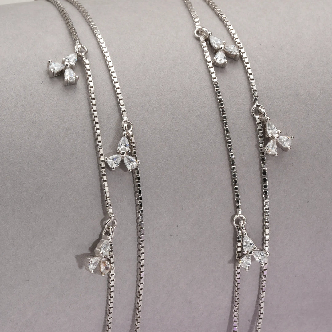 Stellar Strand Anklets (Set of 2)