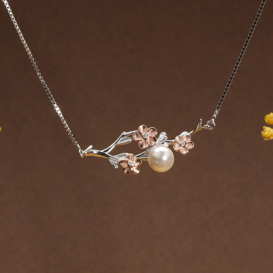 Pink Cherry Blossom Chain