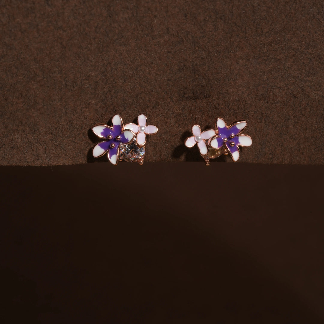 Lilac Cluster Studs