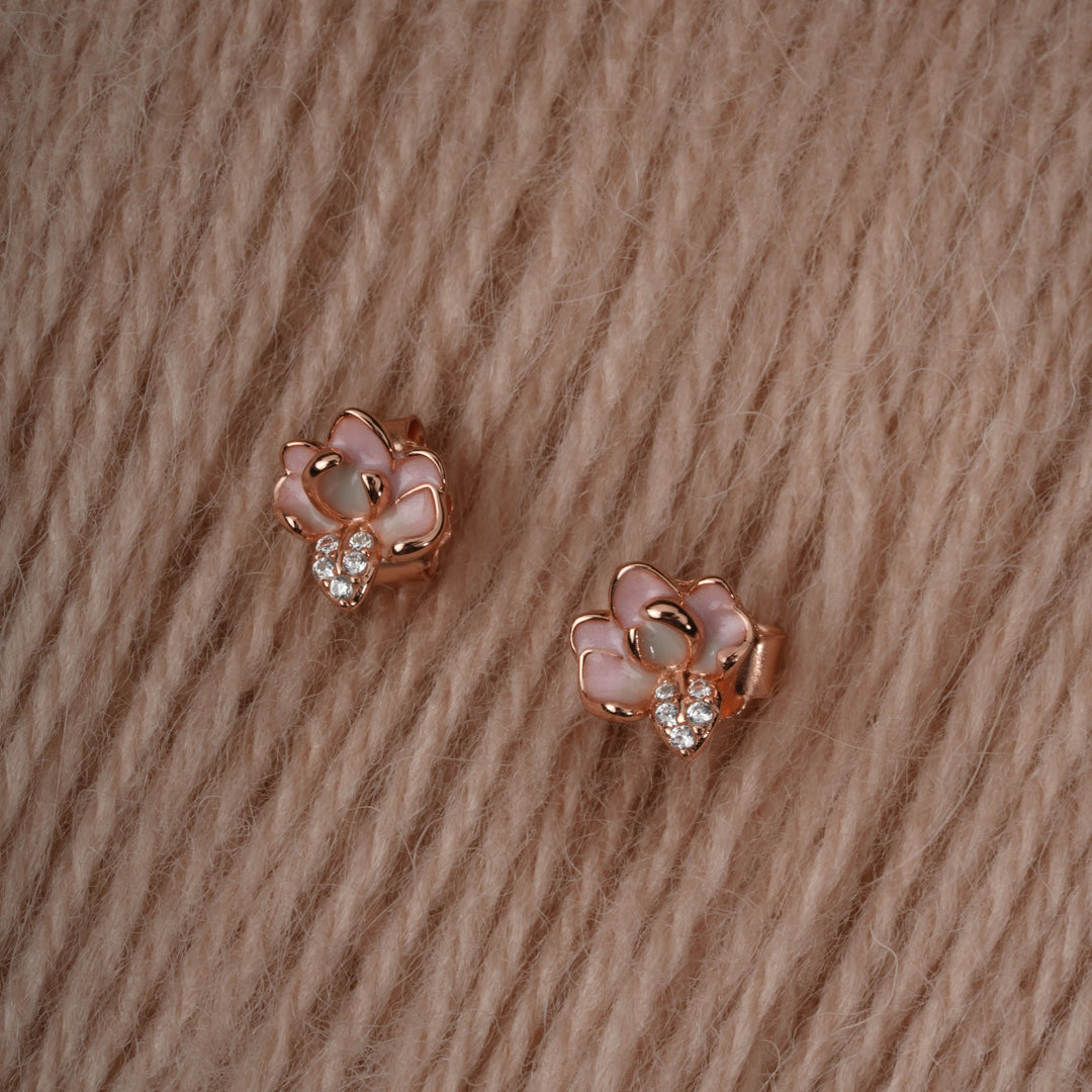 Orchidia Blush Studs