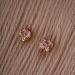 Load image into Gallery viewer, Orchidia Blush Studs

