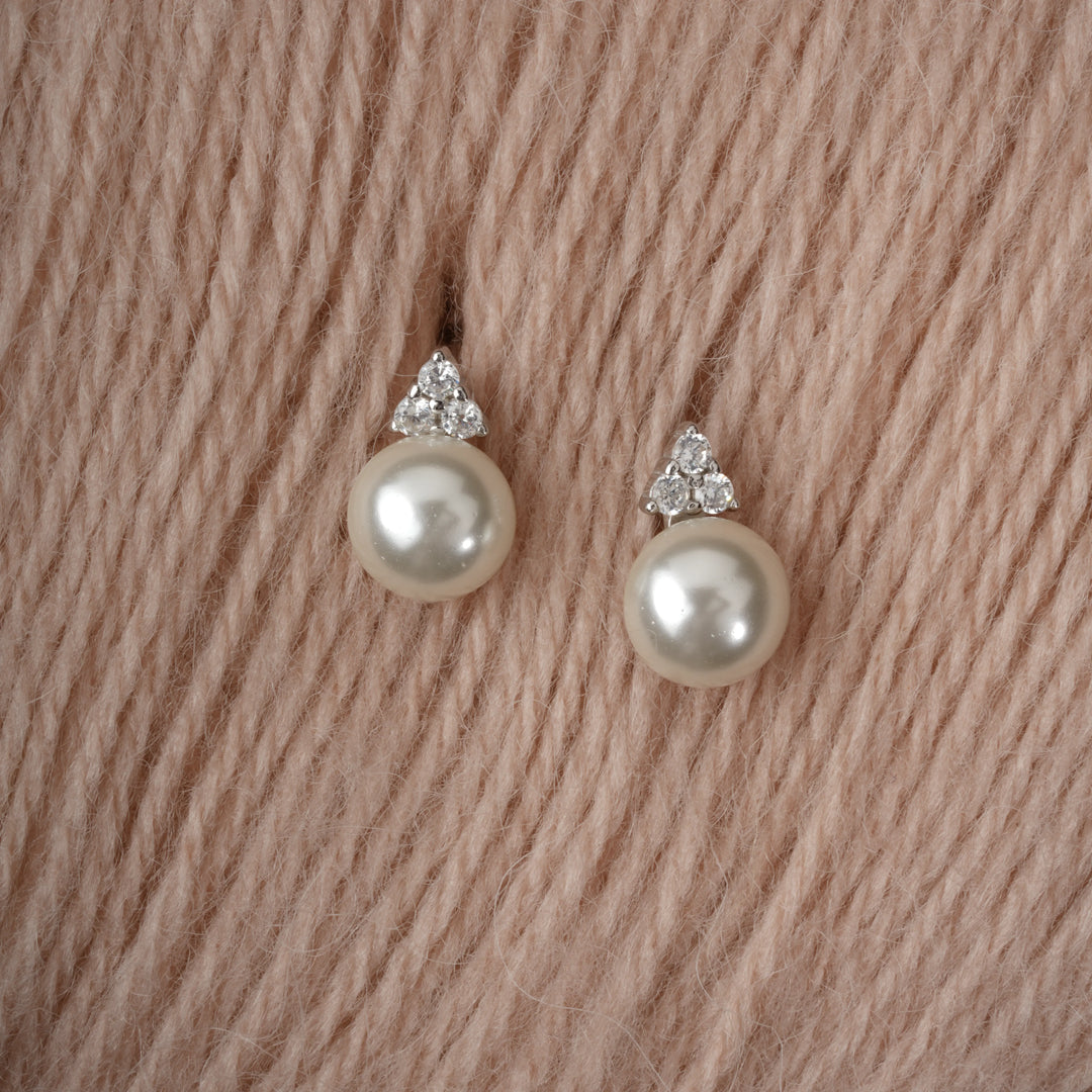 Luna Pearl Studs