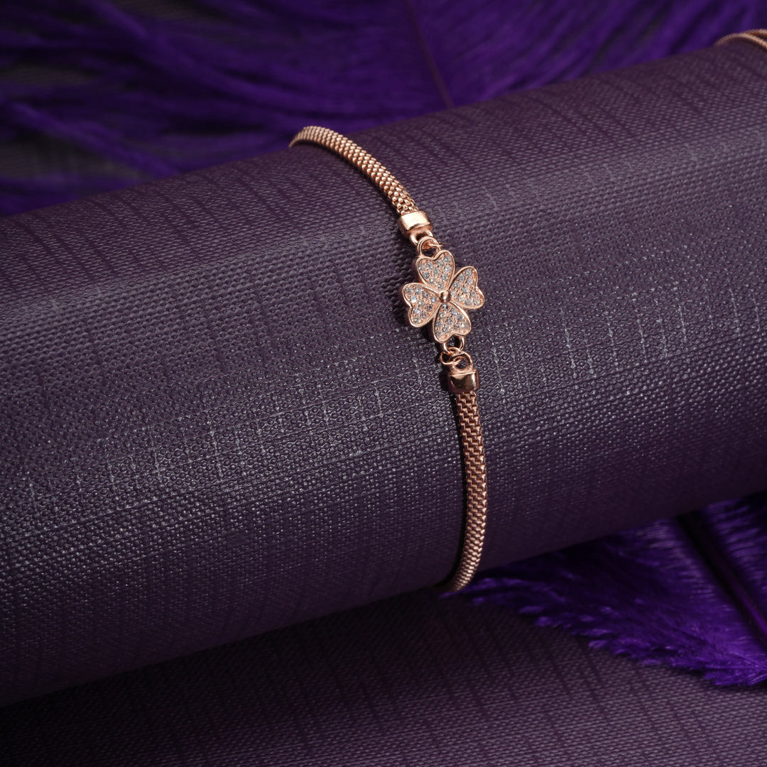 Four‑Leaf Clover Bracelet