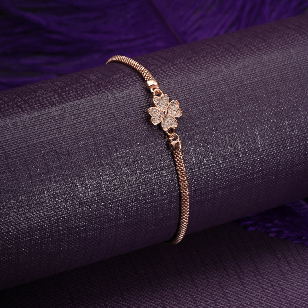 Four‑Leaf Clover Bracelet
