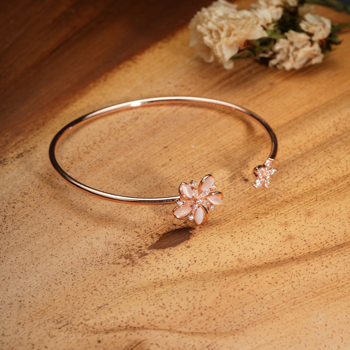 Sakura open cuff bracelet