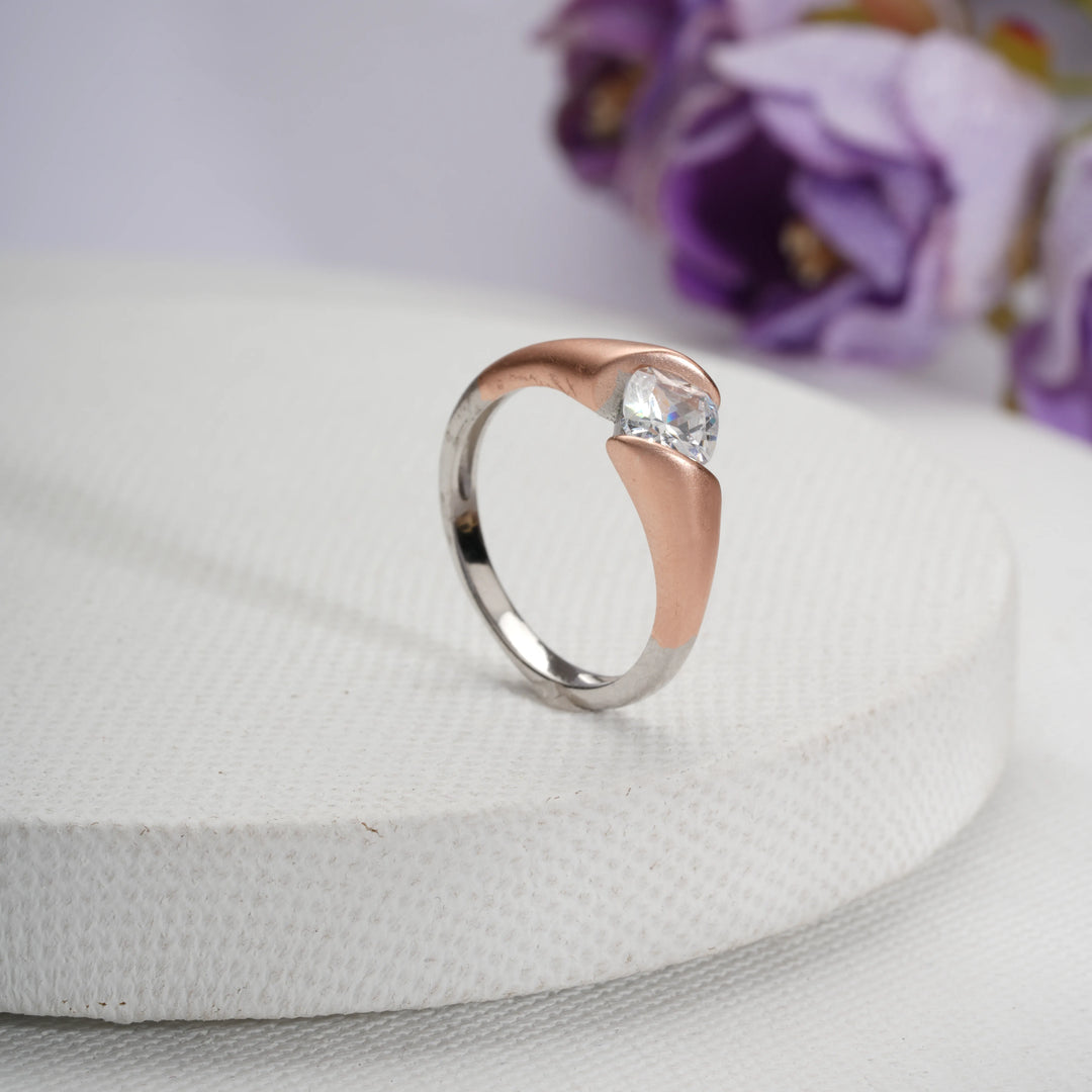 Twilight Solitaire Ring