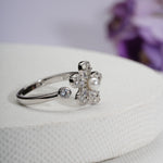 Load image into Gallery viewer, Pearl Floret Ring
