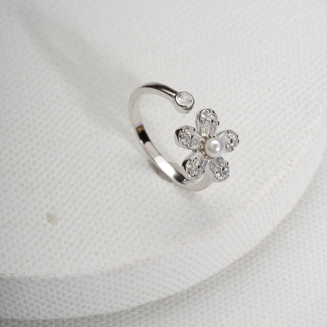 Pearl Floret Ring