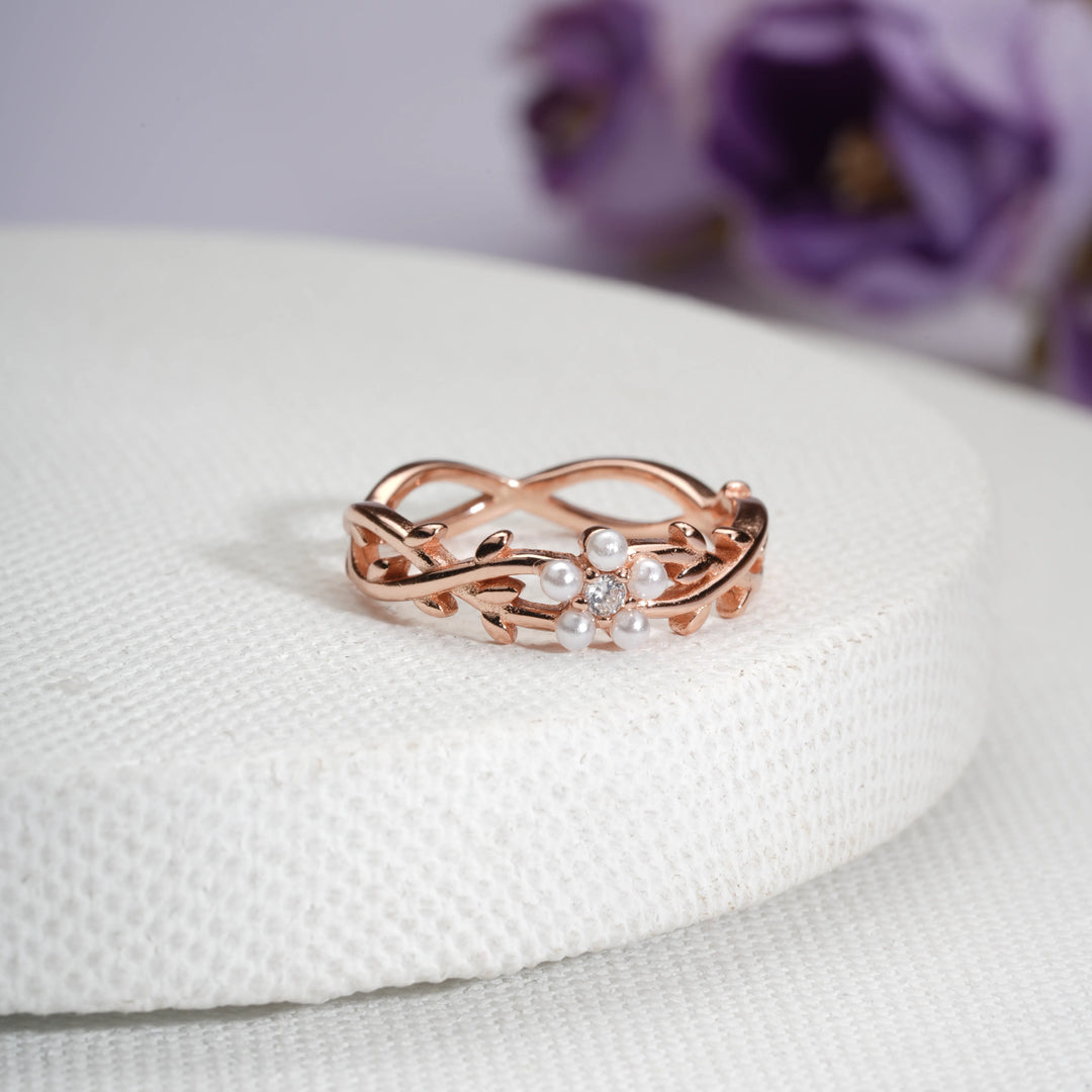 Rose Gold Secret Garden Ring