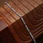 Load image into Gallery viewer, Classic Ruby Tennis Bracelet
